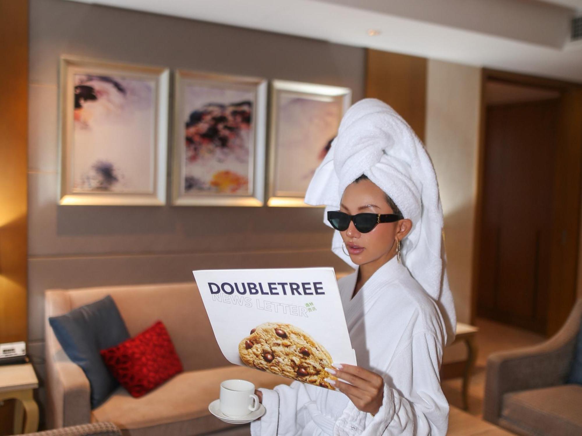 Doubletree By Hilton Guangzhou-Free Shuttle Bus To Canton Fair Complex & Overseas Buyer Registration Services During Canton Fair Period Exteriör bild